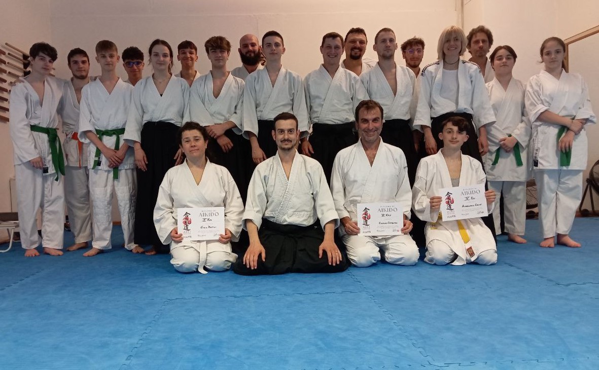 gruppo del corso adulti Aiki Center ETS Parma